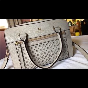 Kate Spade Perri Lane Delaney Handbag Taupe